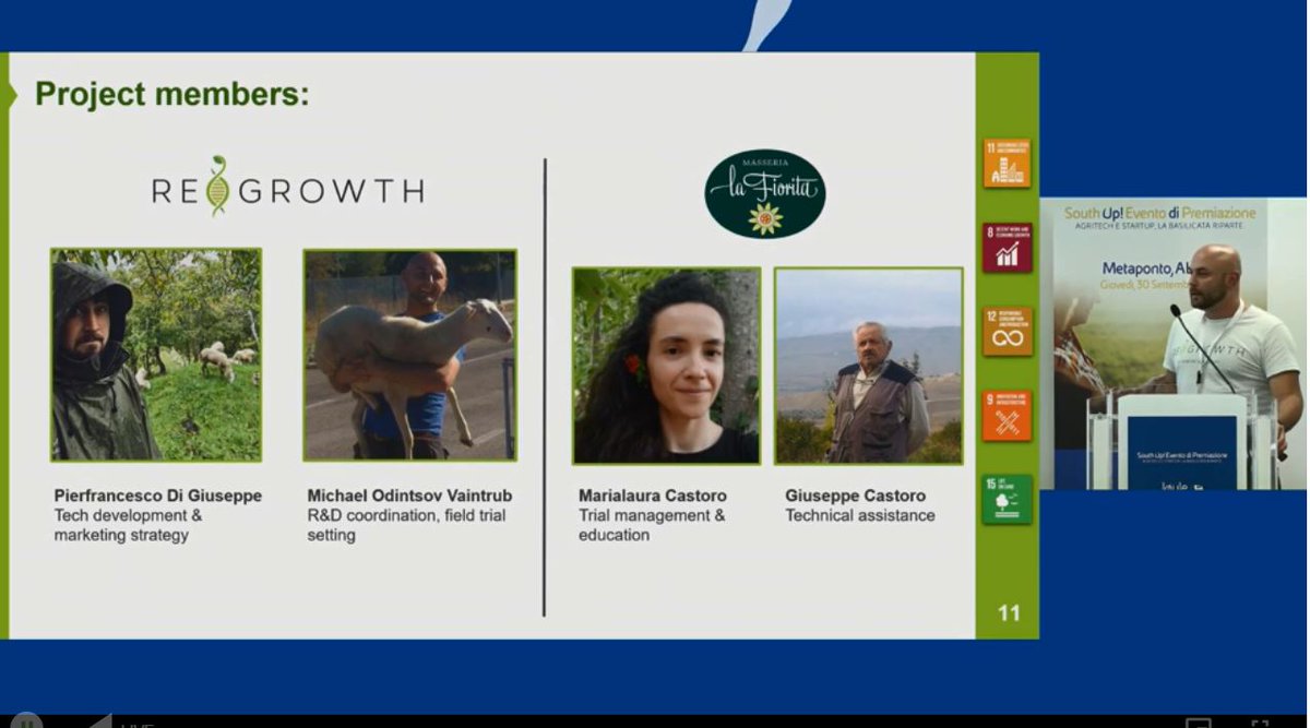 alsiasocial's tweet photo. Q&amp;A con Giuseppe Castoro, Masseria La Fiorita: la sfida di #Regrowth è la prova scientifica che siamo azienda biologica non solo come metodo, ma anche come prodotto. Questo diventa un solido biglietto da visita anche nelle attività didattiche #Joule #SouthUp https://t.co/xSS7S9kkxE