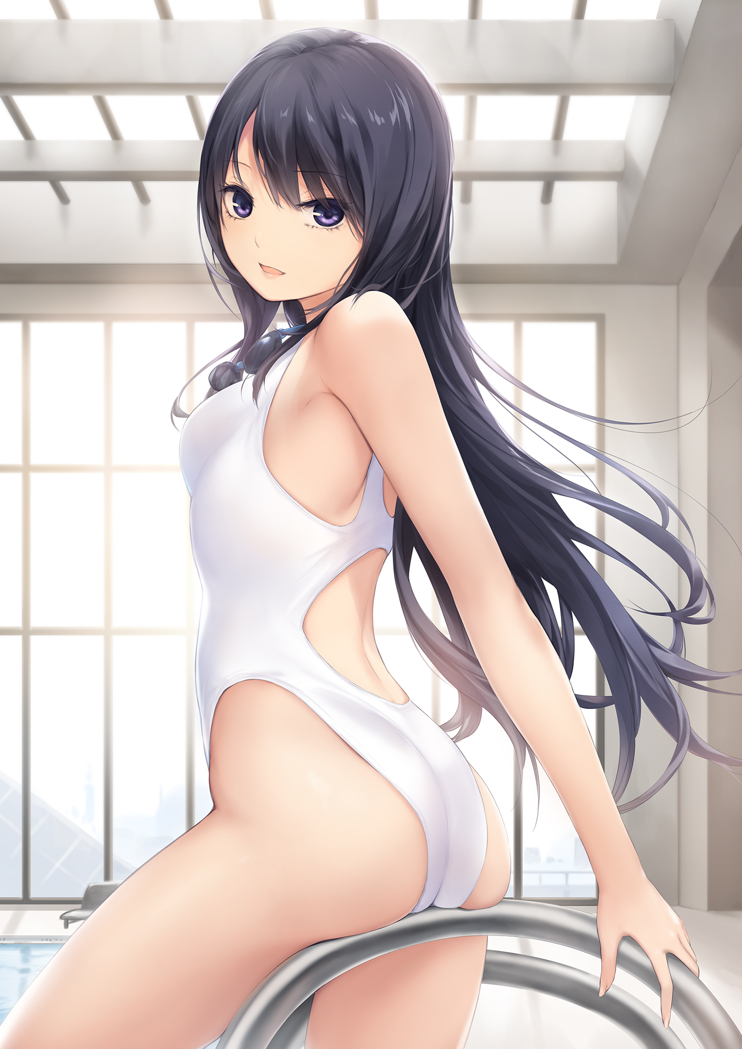 珈琲貴族 C100 土 東a 07a A Twitteren 今日 １０月１日は国際コーヒーの日にして 看板娘 白峰さんの誕生日であります 今年は白の競泳水着が眩しい感じにしてみました T Co Yiwweg1c7t Twitter