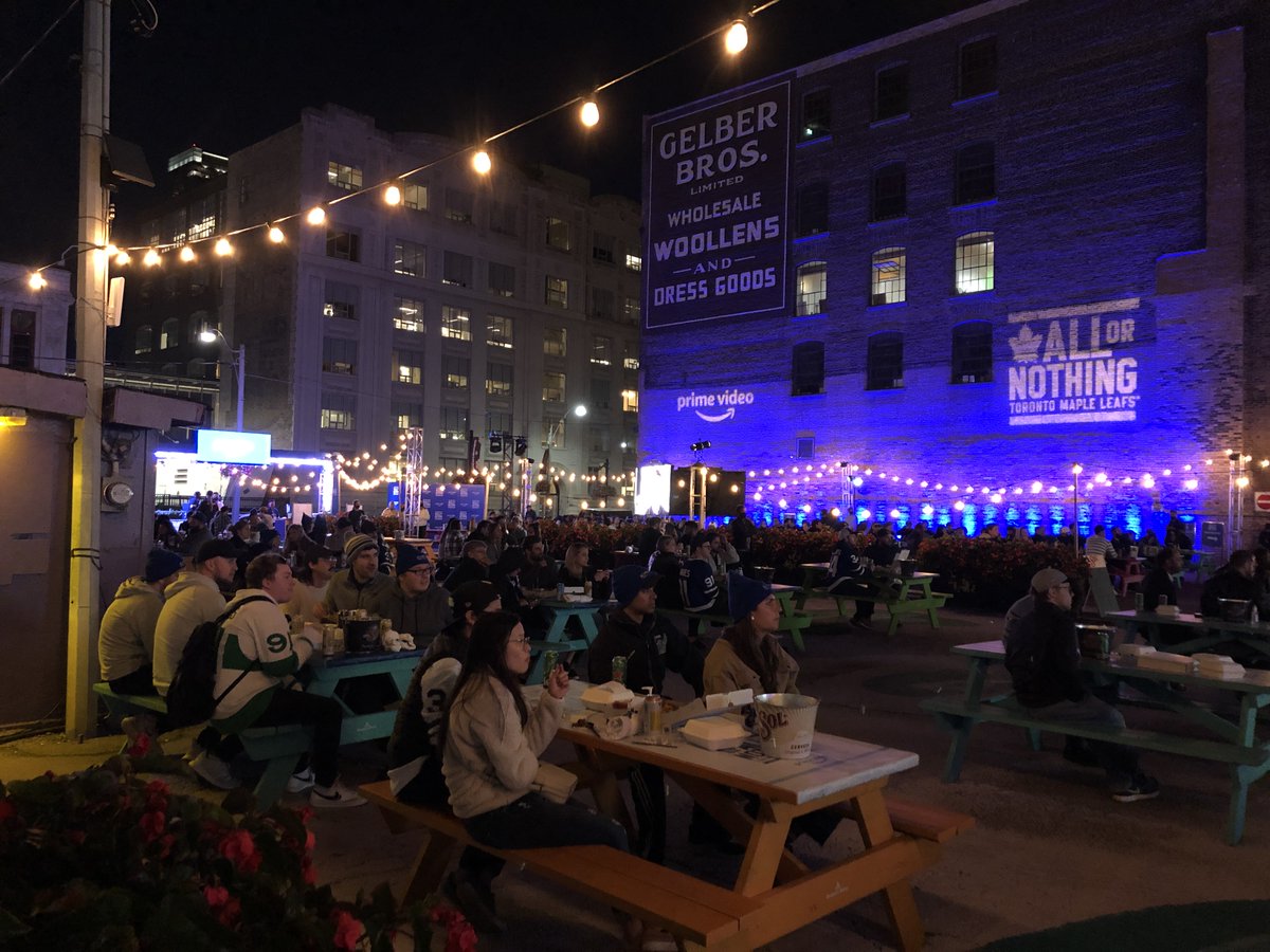 Special thanks to Amazon for the premiere screening of All or Nothing: Toronto Maple Leafs last night. Be sure to catch all 5 episodes of this exciting series! Starting TOMORROW only on Amazon Prime Video.
<a href="/PrimeVideo/">Prime Video</a> <a href="/NHL/">NHL</a> <a href="/MapleLeafs/">Toronto Maple Leafs</a>