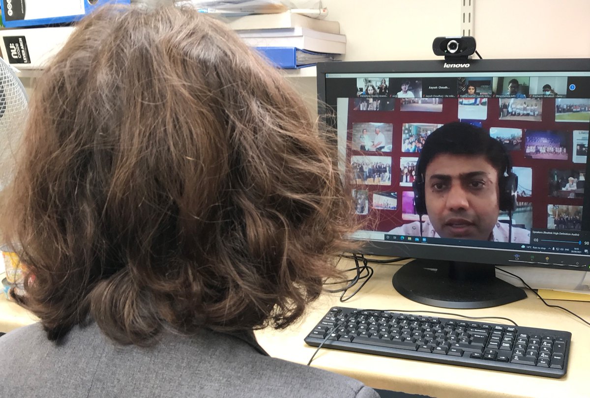 Our first International Virtual #SpellingBee today <a href="/TownleyGlobal/">Townley Global at Townley Grammar</a>  with #LeConcoursdelaFrancophonieduMayo joining students from around the globe!