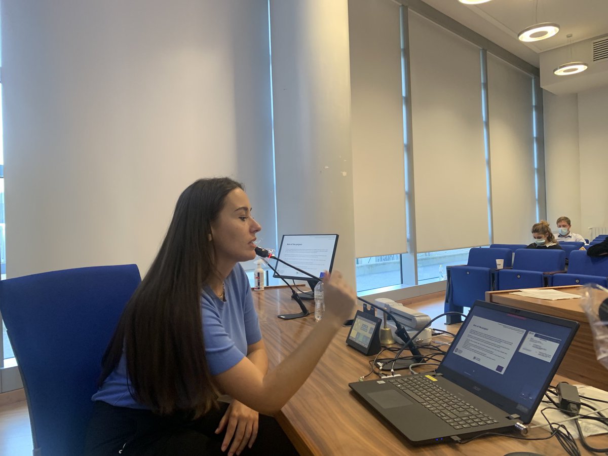 The BHRE (@uogbhre) on Twitter photo Aura Iurascu presents her plans for ESR 3 on #circular #publicprocurement <a href="/SAPIENS_Network/">SAPIENS Network</a> Aura Iurascu presents her plans for ESR 3 on #circular #publicprocurement <a href="/SAPIENS_Network/">SAPIENS Network</a>