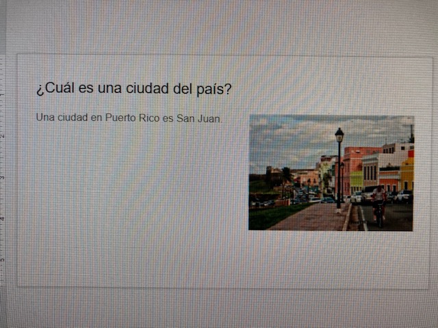 Stephmacfadyen's tweet photo. To continue with Hispanic Heritage Month, 7th grade students are completing a mini research project on a Hispanic Country! Students are making Google Slides presentations after researching their country. They are creating their own sentences in Spanish! I am so proud! https://t.co/7BgoXv08gf