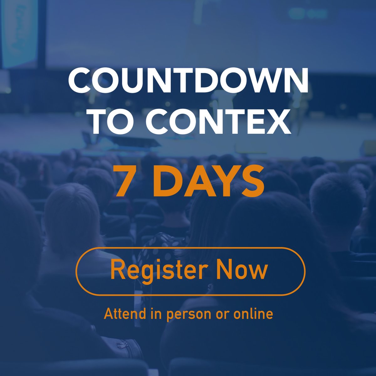 InterceptingH's tweet photo. We're one week away from CONTEX 2021! Our team cannot believe it's finally here and are excited to meet all the attendees. We have put together a great event and still have just a few seats left. Use the link to sign up today!
https://t.co/XGYBj2QeDv
#contexconference https://t.co/LoXhssx3zV