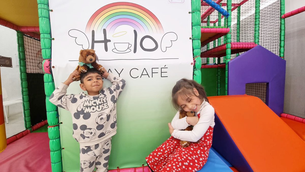 haloplaycafe's tweet photo. We had fun hosting your teddy bear picnics, thank you for supporting. We have raised over £100 from bears you have purchased from our café. All bears are £5 this weekend 🌈👼🏽🐻✨ #haloplaycafe #teddybearspicnic #halochildrensfoundation #community https://t.co/DBC4jhXa6t