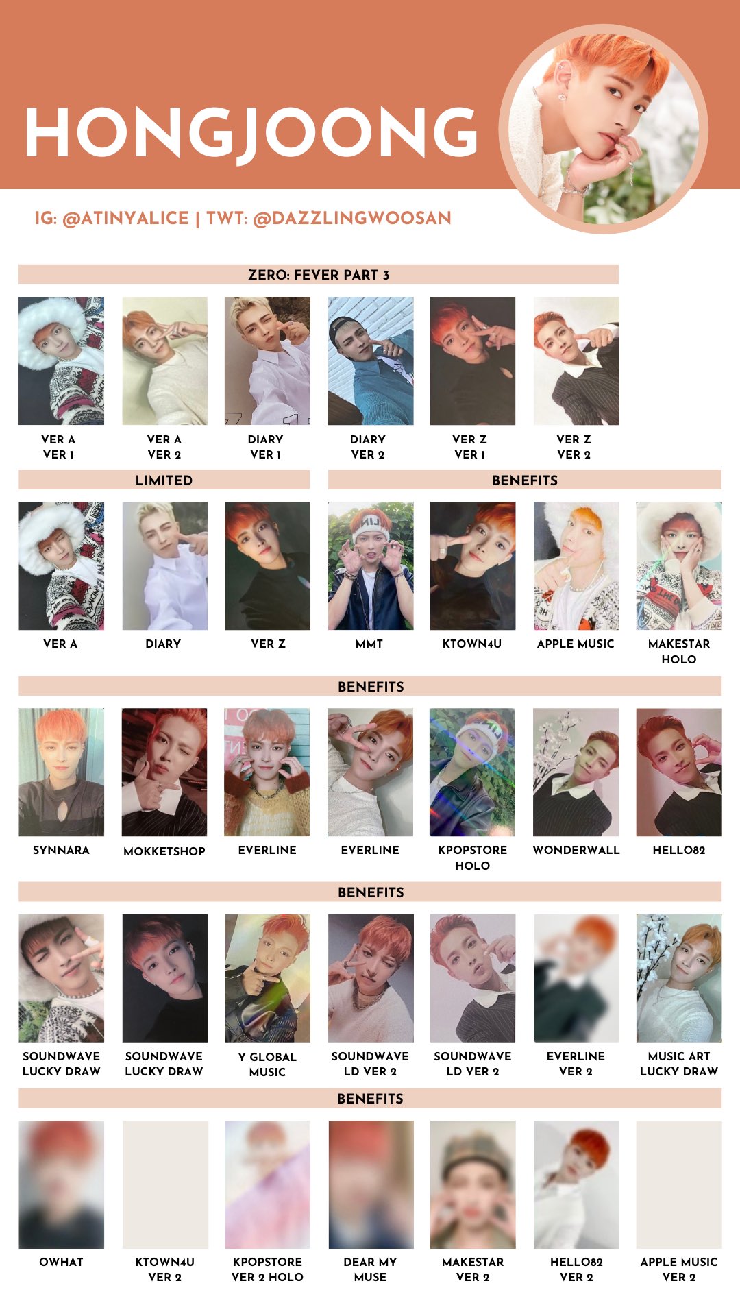 ATEEZ - ZERO : FEVER PART.3 [APPLE MUSIC] POB Unreleased