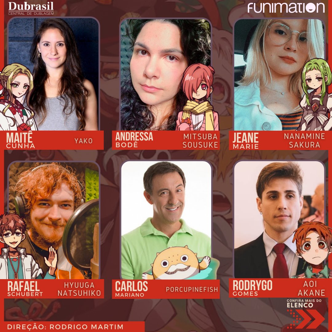 Dubrasil - Central de Dublagem #18ANOS on X: Mieruko-Chan estreou dublado  na @funimation_bra e a Dubrasil foi responsável pela dublagem da obra.  Deixamos o agradecimento a toda equipe pelos resultados tão positivos.