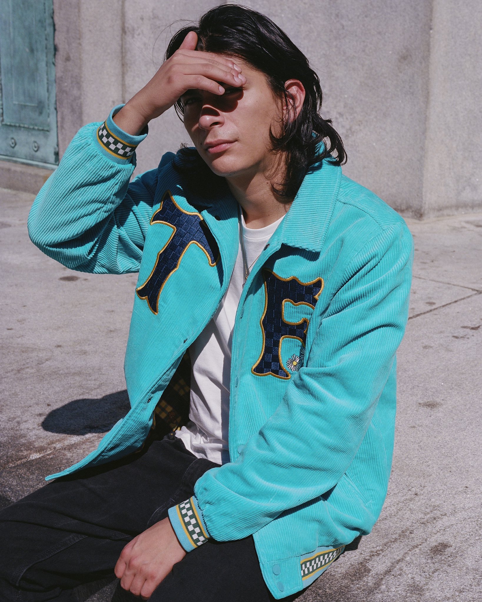 Supreme baseball jacket 2021 sale