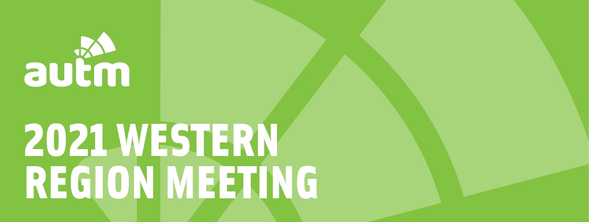 There's still time to register for AUTM’s Western Region Meeting, to be held virtually next week Oct 6-7. You don’t have to be located in the region or an AUTM Member to participate. Check out agenda highlights, just announced! bit.ly/3zP7Txb yo&amp;_zl=BPvm7 #TechTransfer