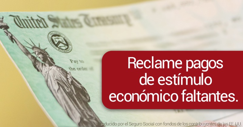 SeguroSocial's tweet photo. Puede reclamar pagos mensuales del #CréditoTributarioPorHijos y los pagos de #estímulo faltantes, incluso si no presenta una declaración de impuestos. Obtenga el 💵 que su familia se merece en https://t.co/eqPfPdYxtJ