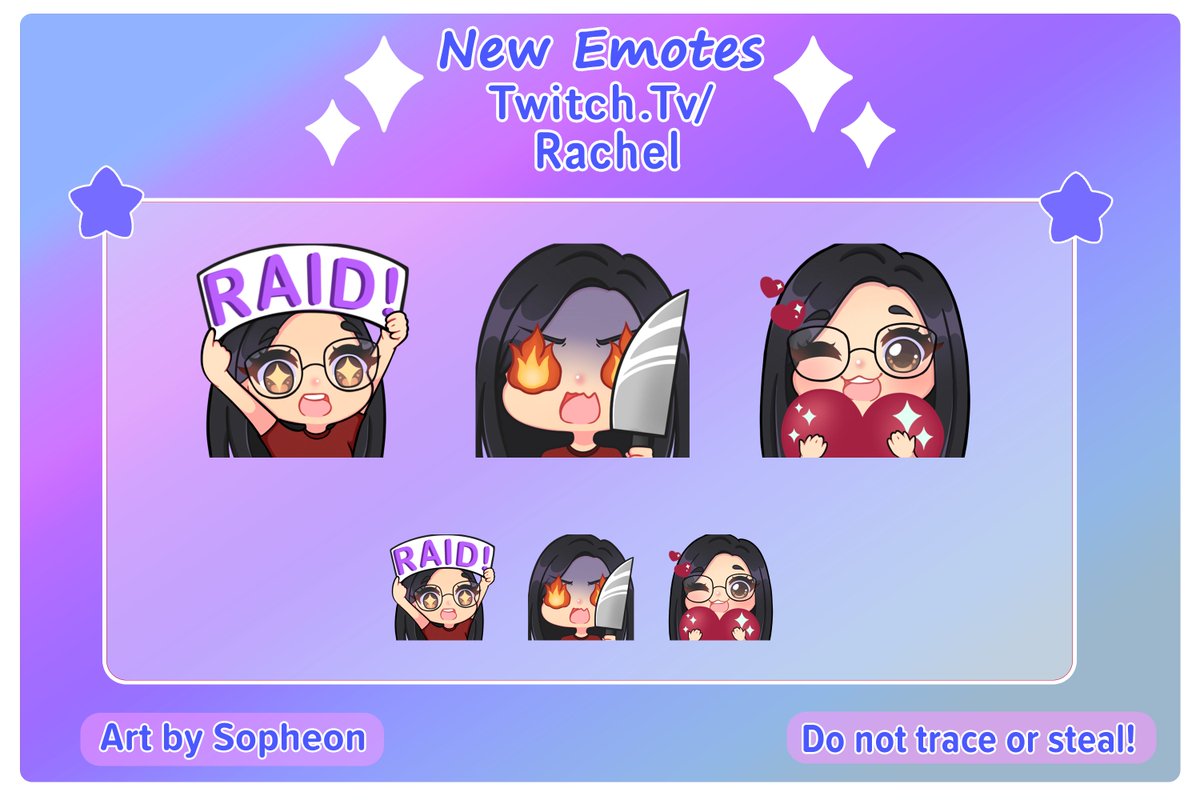 Sopheon Twitch Emote Artist Sopheon1 Twitter