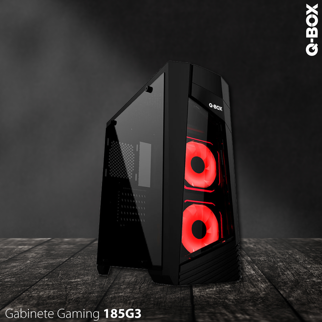 SolutionBoxArg's tweet photo. El gabinete gaming 185G3 de @qboxar es tamaño mid tower y posee dos ventiladores RGB 🎮Viví la mejor experiencia de juego con Q-BOX!
#gamer #gaming #gabinetegaming #QBOX #lucesRGB #armatusetup #armatupc #pcgamer https://t.co/EyJ3wfdUP7