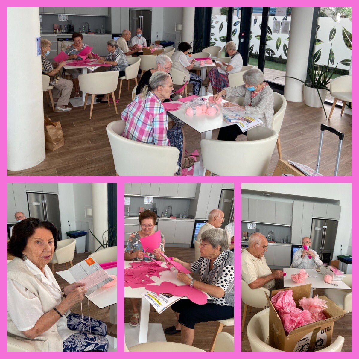 JourneesDecouvertes <a href="/SenNimes/">Senioriales de Nîmes</a> <a href="/senioriales/">Senioriales</a> en préparation #OctobreRose2021 #CancerDuSein <a href="/RubanRose/">Ruban Rose</a>. Une #residenceseniors engagée