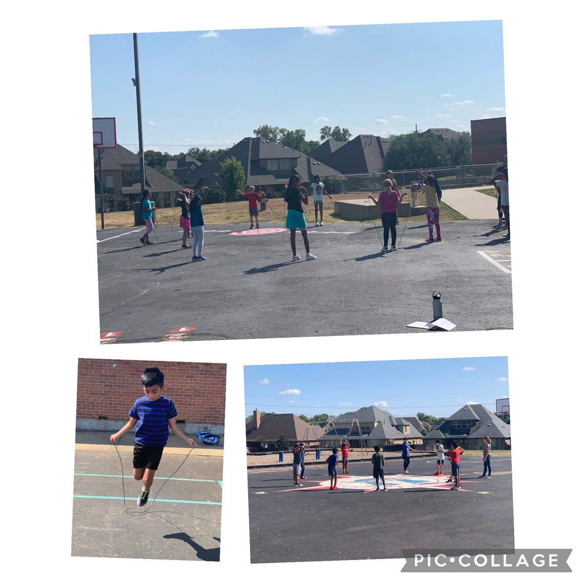 Jump rope club is off to a great start! Thanks <a href="/MissMMcCarty/">Morgan Clynch</a> <a href="/giles_BCE/">Emily Giles</a> &amp; @BCEmrscottle for providing this opportunity for our 4th &amp; 5th grade Cubs! #bceGameChangers <a href="/BearCreekElem/">Bear Creek</a>