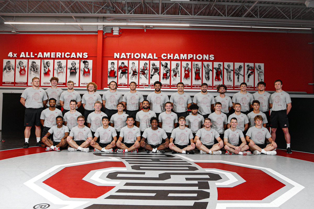 wrestlingbucks's tweet photo. Meet your 2021-22 Wrestling Bucks👋 

#GoBucks https://t.co/xK2Gn65Ser