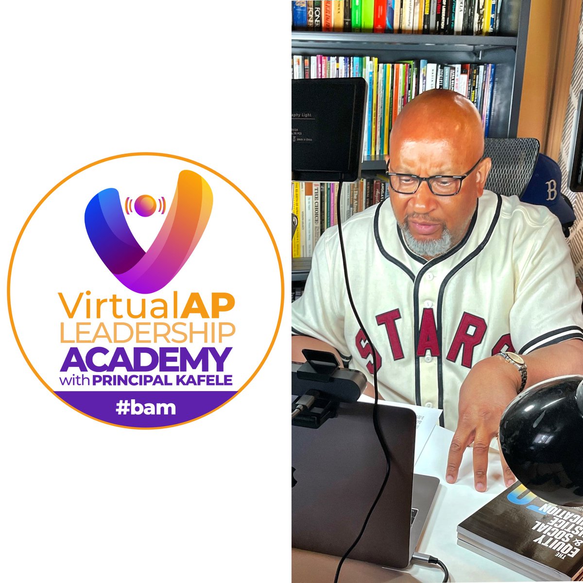 PrincipalKafele's tweet photo. WEEK 75 IS UPON US!!! Join me for Week 75 of the Virtual AP Leadership Academy this Sat. morning @ 10:55 EDT. My topic will be Closing the "Attitude Gap" in Your Classrooms. Join me this Saturday morning on Twitter LIVE or YouTube LIVE @ my Virtual AP Leadership Academy channel. https://t.co/fEHwmjLsMQ