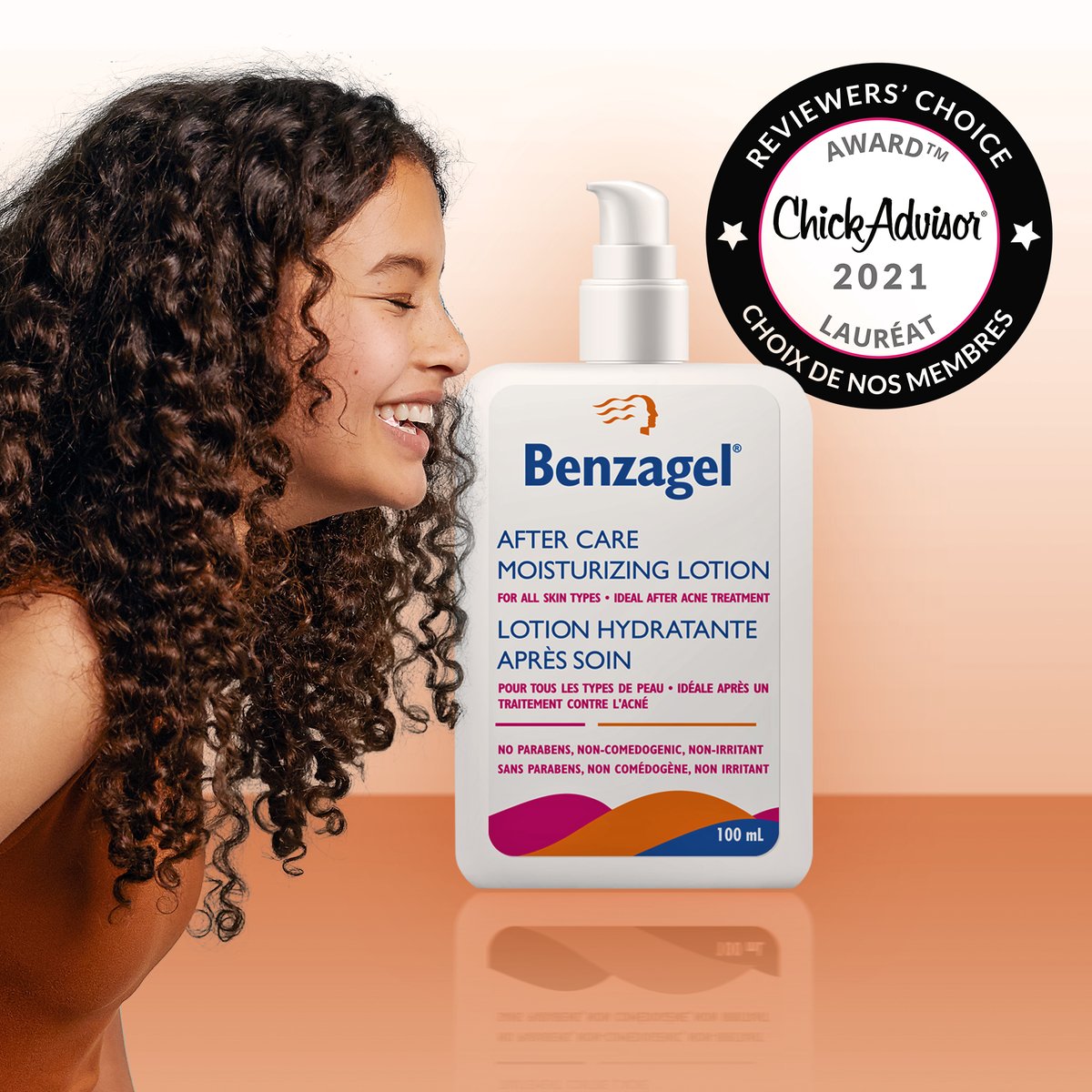 BenzagelCanada's tweet photo. We've won the ChickAdvisor Reviewers' Choice Award for our After Care Moisturizing Lotion, & came in #1 for Best in Skincare!
ChickAdvisor is Canada’s trusted ratings & reviews platform for women for food, fashion, beauty products and more!
#chickadvisor #acnetreatment https://t.co/OvebtYUrus