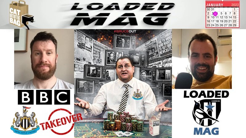 LoadedMagNUFC's tweet photo. Loaded Mag 8.30pm tomorrow, we're joined by @bbc @BBCSport #NUFC journalist @alistairmagowan as well as lawyer &amp; NUFC fan @yousef_1892 to discuss this weeks CAT case &amp; how events may develop regards #NUFCTakeover 

https://t.co/S1OT1kIYAx https://t.co/Wwxh9UsyR0