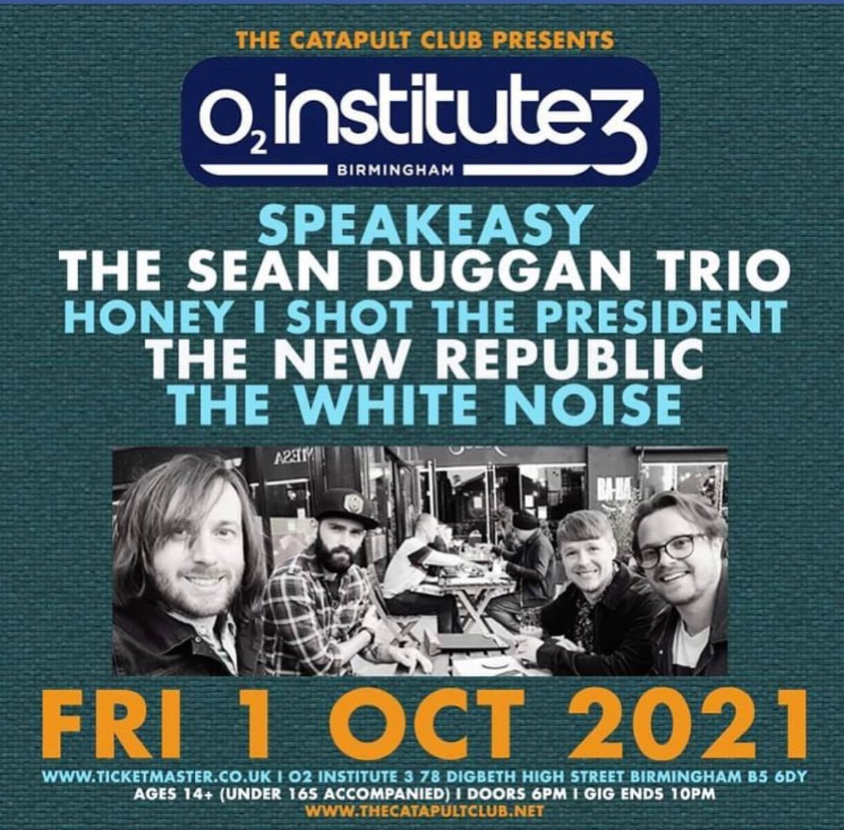 We'll be returning to the stage tomorrow night <a href="/O2InstituteBham/">O2 Institute Birmingham</a> to headline an awesome line up organised by <a href="/TheCatapultClub/">The Catapult Club</a> 

We've missed performing live music more than anything and we're incredibly excited to be back! 🤘🤘🤘