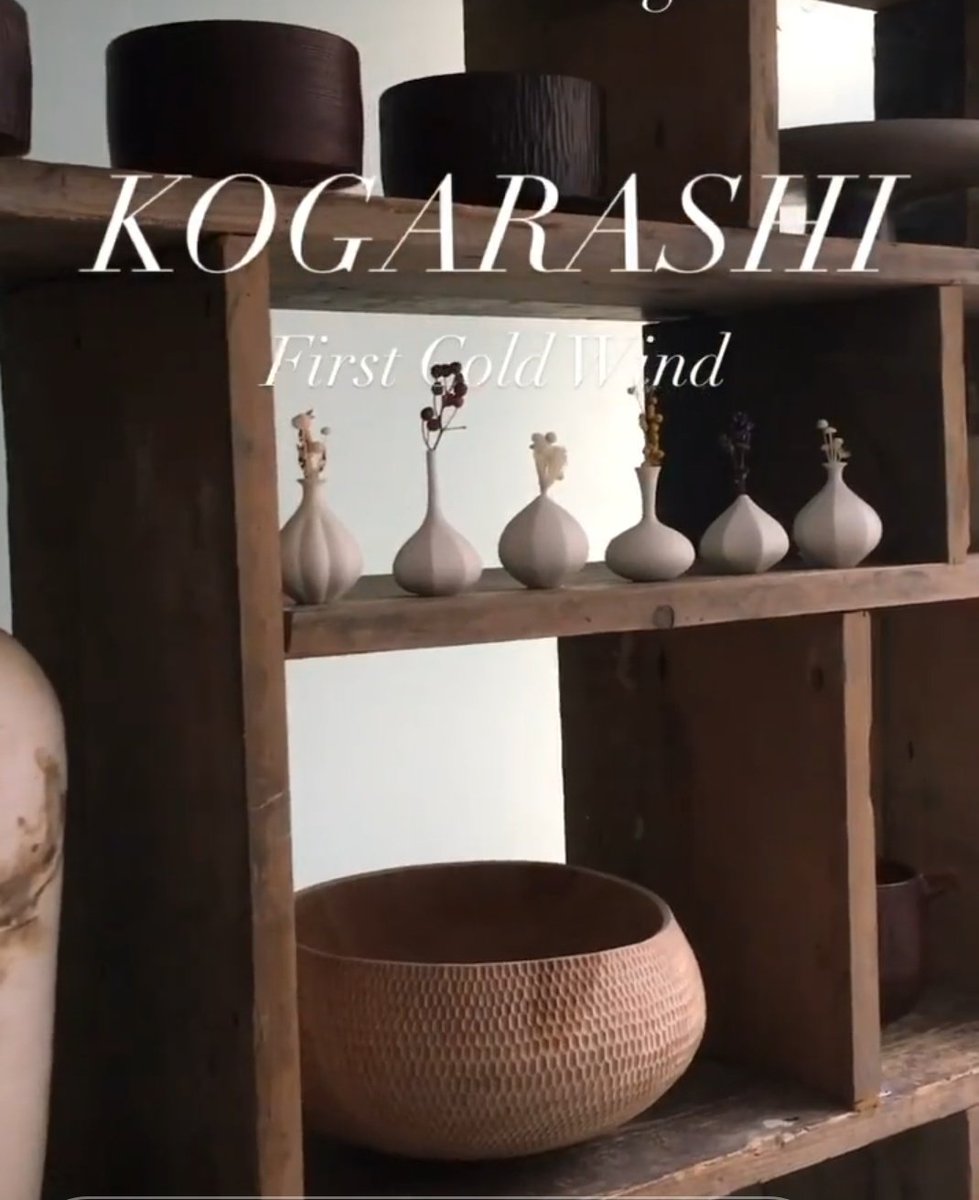 New exhibition at Maud and Mable 

KOGARASHI : FIRST COLD WIND 

木枯らし  Kogarashi  :  cold, wintry wind, the first signs of winter.

With 
#HANNAHBLACKALL-SMITH  #JOSEPHINECOTTRELL 
#MARIEEKLUND
#NANCYFULLER
#AKIKOHIRAI
#SARAHJERATH
#TAKAHASHIMCGIL
#MASAKONAKAGAMI