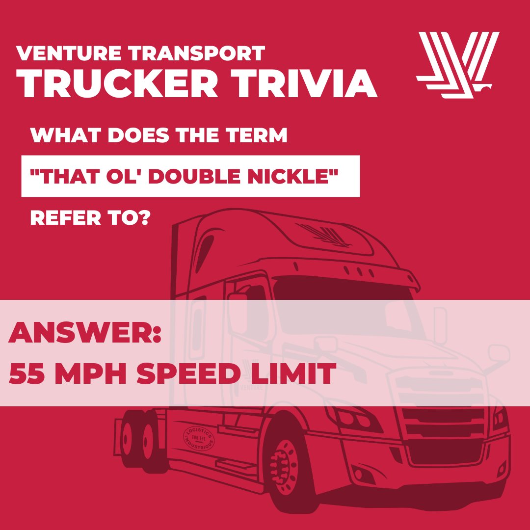 Have you ever used the term "That Ol' Double Nickle" over the CB radio? ⁠
⁠
#SpeedLimit #OverTheRoad #Trucking #Truckers #Logisitcs #Truck #TractorTrailer #SlowDown #StopSpeeding