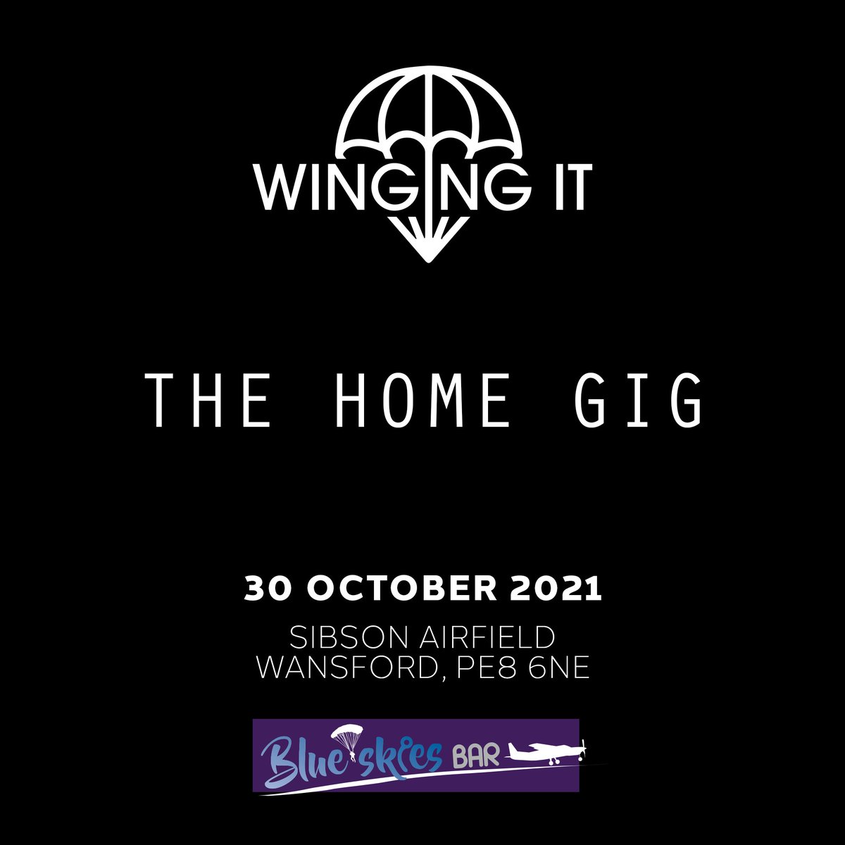 Saturday 30th October. We return to our home at the Blue Skies Bar.

See. You. There. ❤