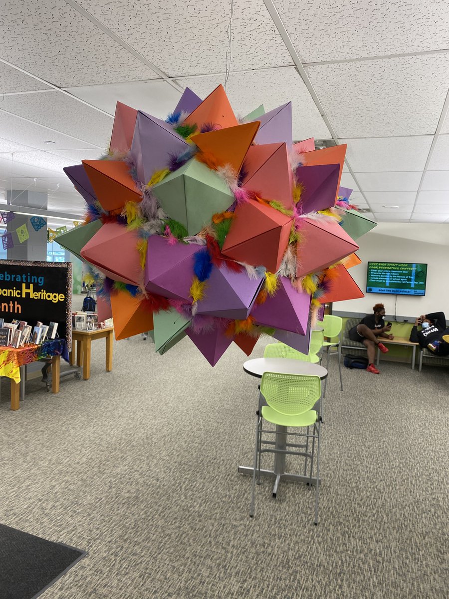 icwestlibrary's tweet photo. We love to host student art. https://t.co/05Fw7boOOv