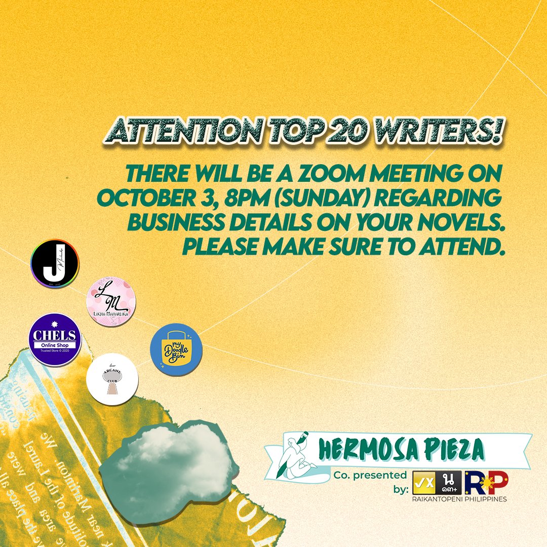 HermosaPiezaBLN's tweet photo. 📢Ａｎｎｏｕｎｃｅｍｅｎｔ📢

☆☆
Co. Presented by. Raikantopeni Philippines
#HermozaPiezaBLCompetition #HPBLNC https://t.co/pZGmA33TZc