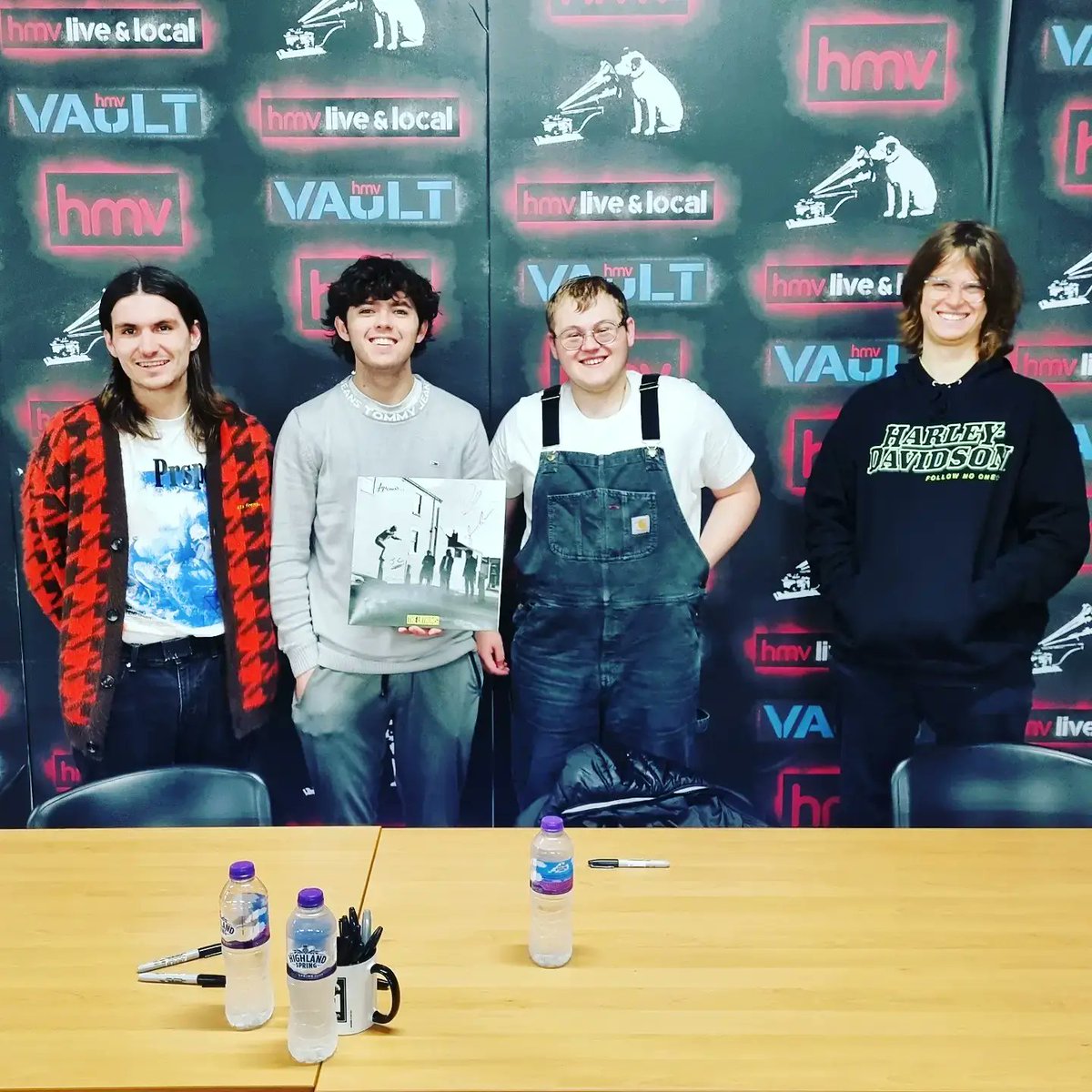 hmvVault's tweet photo. Massive thanks to @thelathums for popping into The Vault today and signing copies of their debut album, #HowBeautifulLifeCanBe! We still have a handful of signed #CD's and #vinyl in stock but you'll have to be quick if you want to grab one!

#hmvlive #thelathums https://t.co/VAwbcNJWkk