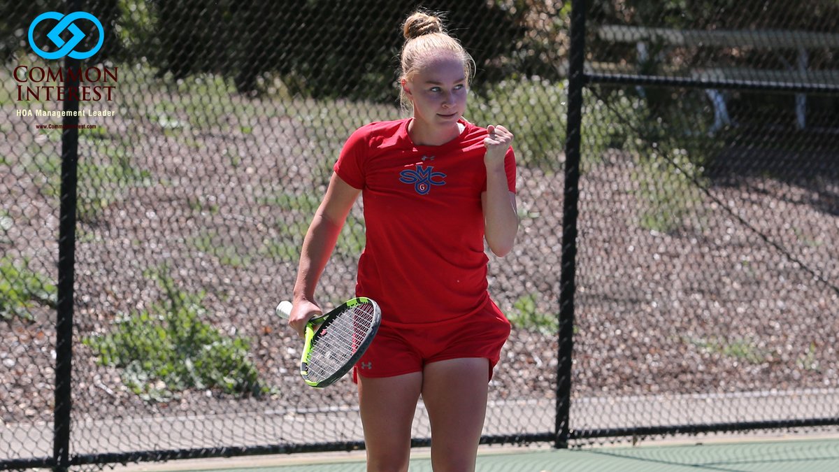 smcgaels's tweet photo. The @CommonInt Gael Spotlight is back, featuring Mariia Kozyreva! Read up about the fifth-year standout, and how she just BEAT THE #75 RANKED PLAYER IN THE WORLD IN THE BERKELEY TENNIS CLUB CHALLENGE! #GaelsRise

Full Spotlight ⬇️
https://t.co/CP0XC9wqfw https://t.co/Q4C34ZCNh8