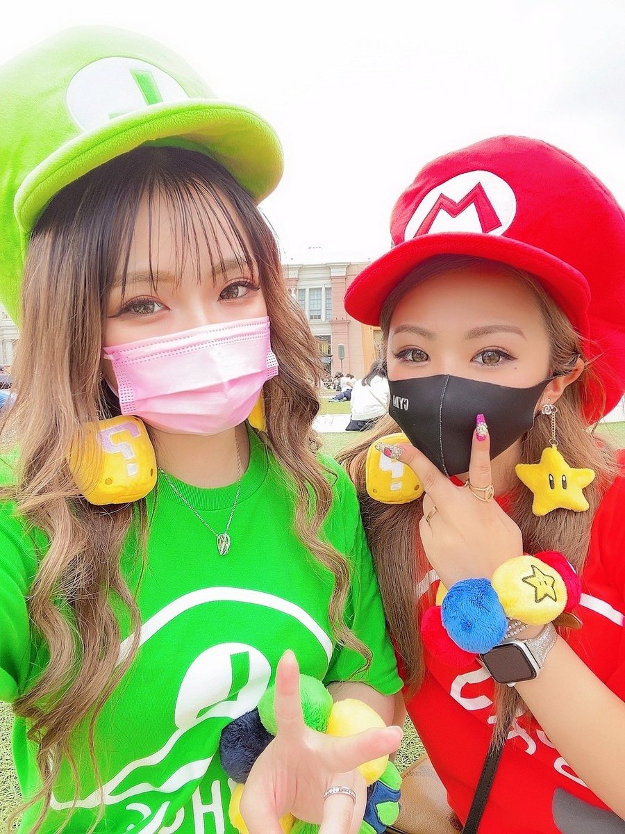 xx___2525a's tweet photo. マリオとルイージ♥️💚 https://t.co/6gE2EDZy4O