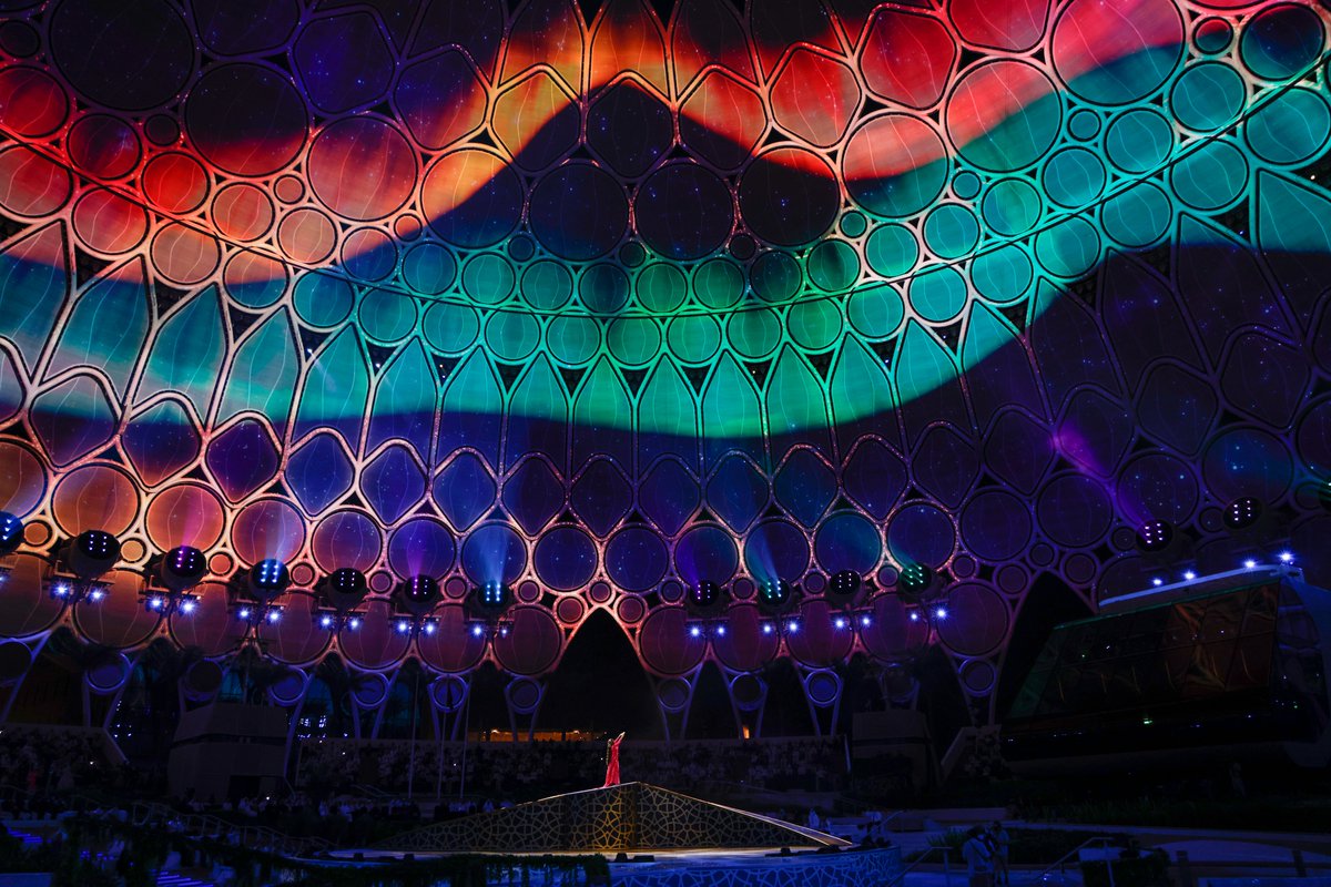 expocitydubai's tweet photo. Expo 2020 Dubai chapter begins tonight! #Expo2020 #Dubai #Expo2020Dubai https://t.co/EUS94V9gtA