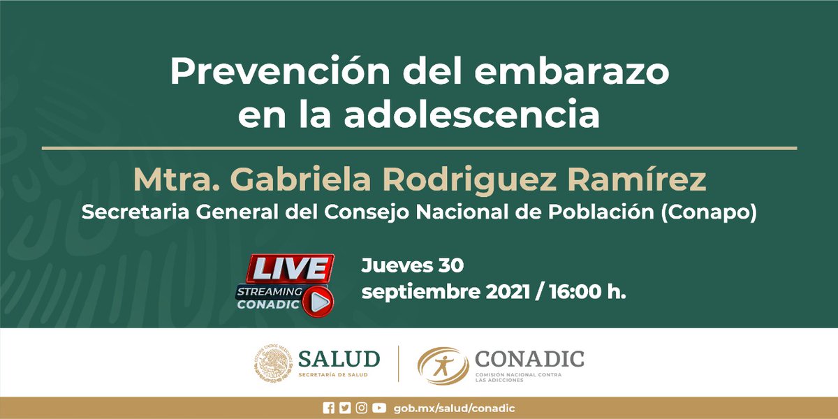 America2Capa's tweet image. Es hoy!!! #CuidaTuSaludMental @SSalud_mx @CONAPO_mx @juntosxlapazmx