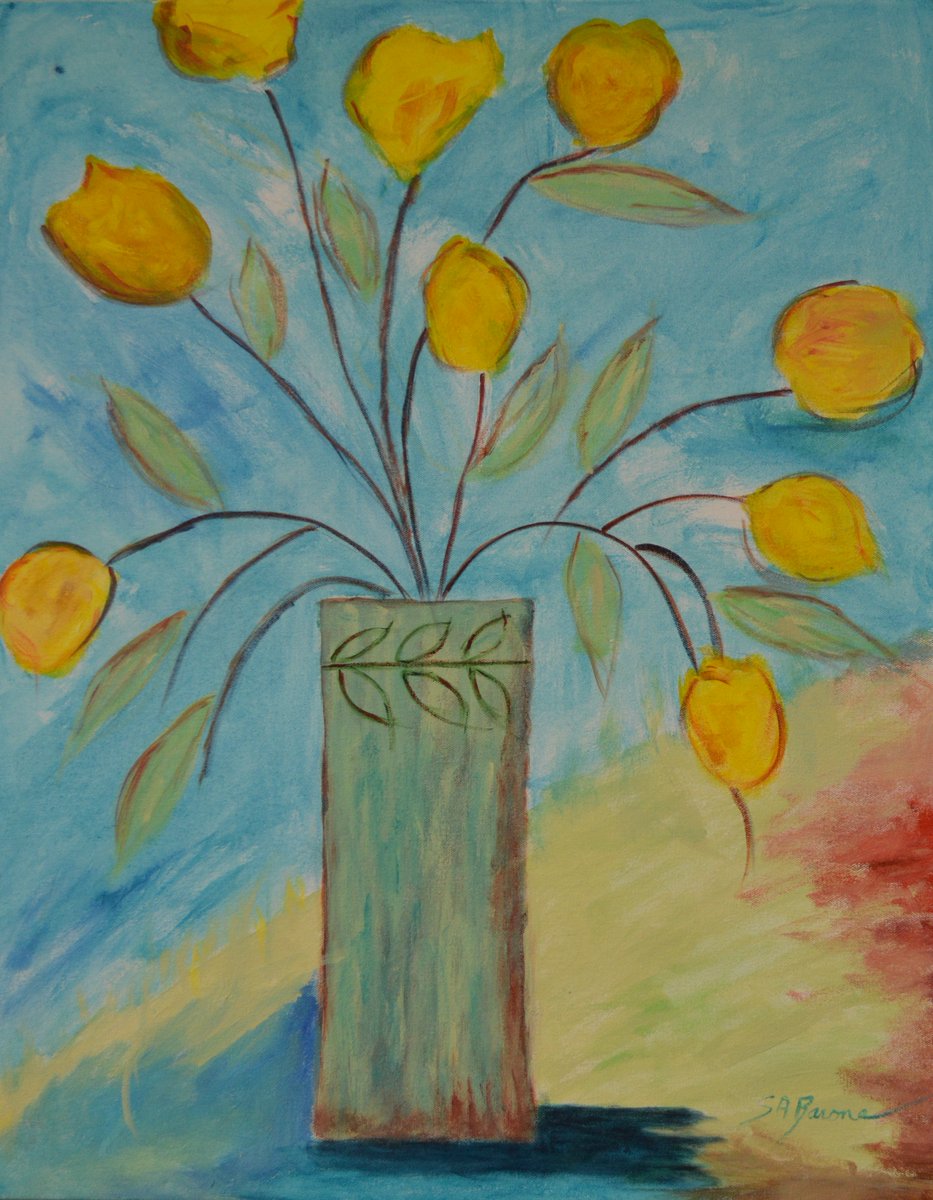 SABaroneArt2's tweet photo. Good Morning Friends,  here is "Flowers in a Vase" an acrylic on gallery canvas. Prints and other amazing items are available at:https://t.co/7VbhFf7g8r Stop by, I'll see you there!
Have a great rest of your day!  Private Collection (c) https://t.co/2Gl6DoWSR9