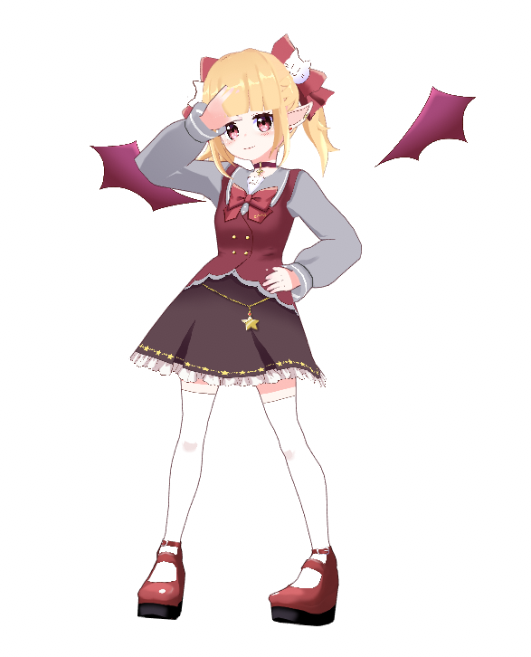 meteor_Vtuber's tweet photo. 高画質版の画像もらっちゃった！（低画質でしか使いこなせてない雑魚吸血鬼…） https://t.co/JNyim2maBm