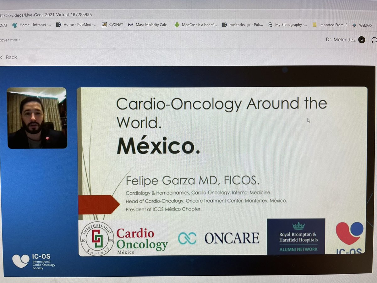 gmelendezMD's tweet image. #cardioOnc around the world…but because I’m Venezuelan, I’ll advocate for promoting #cardioOnc I. Spanish 🇲🇽🇦🇷exciting times @felipe_garza  #GCOS21