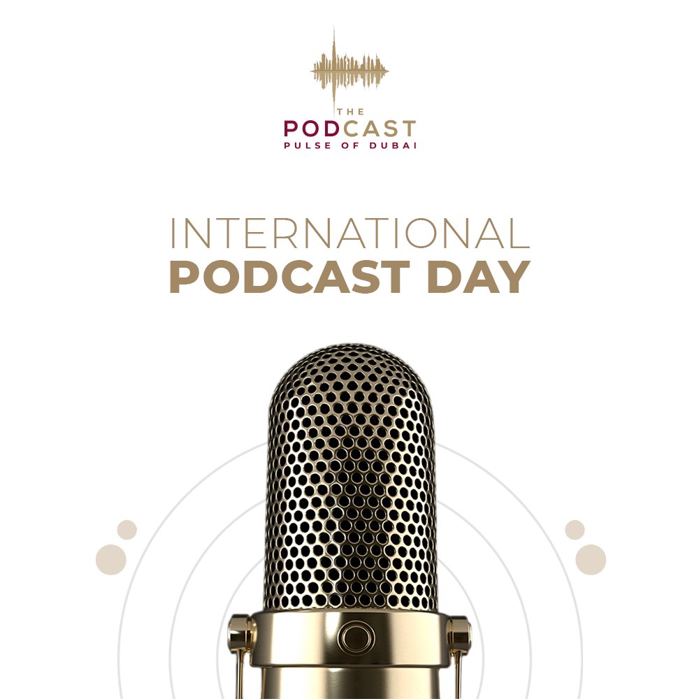 ThePulseofDubai's tweet photo. And so it begins!
Today, we mark the beginning of our journey into the World of Podcasts. 

#InternationalPodcastDay #PodcastLaunch #PulseofDubai #Dubai #Podcast https://t.co/DwE5uGmV44
