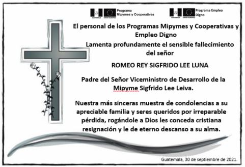 compemipyme's tweet photo. QDEP - Romero Rey Sigfrido Lee Luna https://t.co/esiQrES6m5