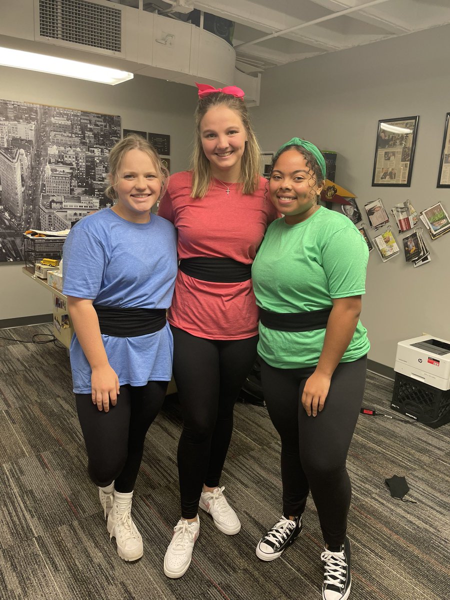 Powerpuff girls💙♥️💚<a href="/RRHSactivities/">Red River High School Activities</a> <a href="/RRactivities/">RRHS Student Council</a> #SENIOR #Classof2022