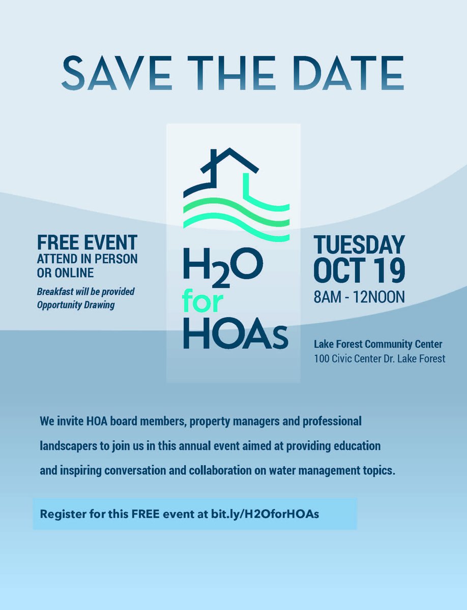 PIO_SCWD's tweet image. Join us for this FREE event. This year the event will be online or in-person! #H20ForH0As #SCWD Register at mnwdca.seamlessdocs.com/f/H2OforHOAs.