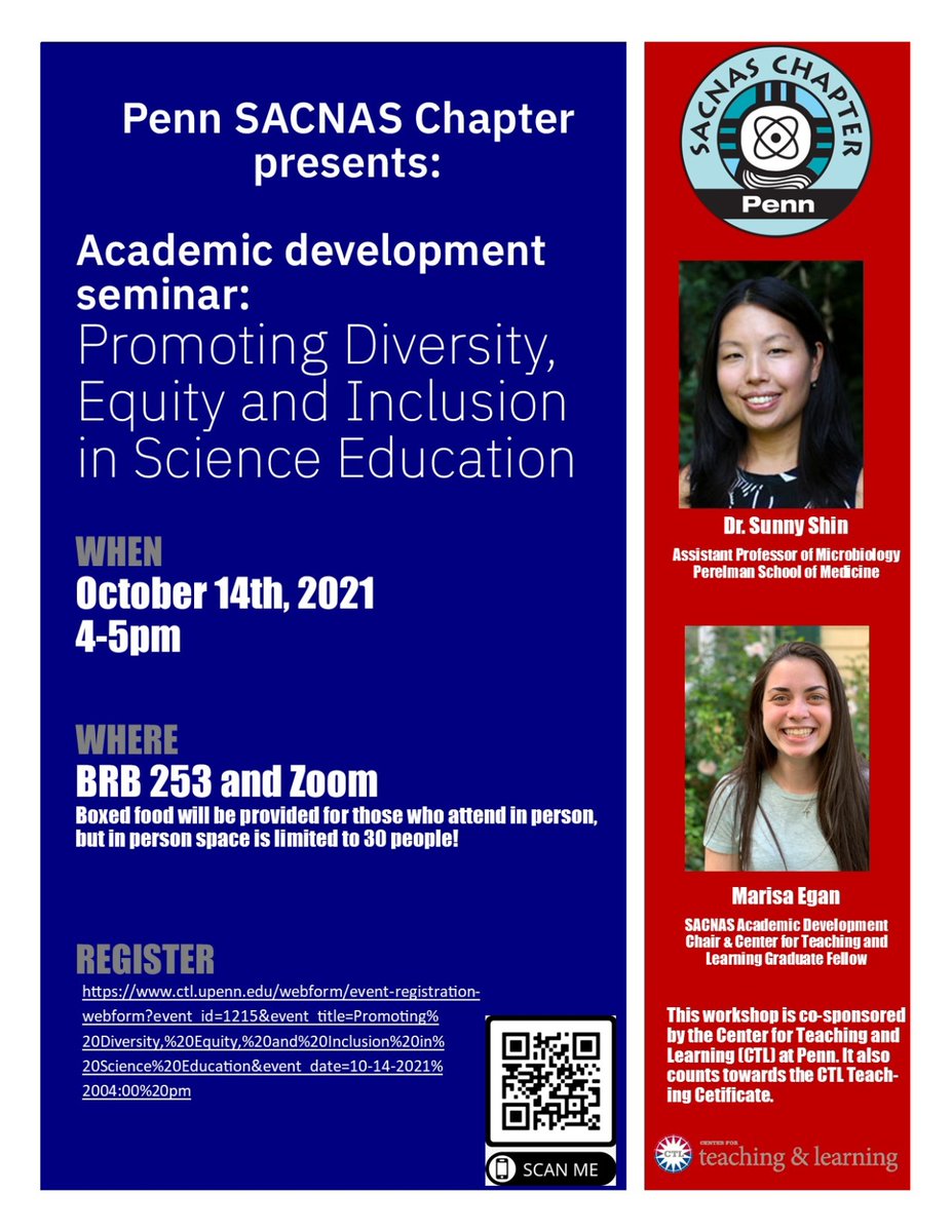 Penn SACNAS tweet media