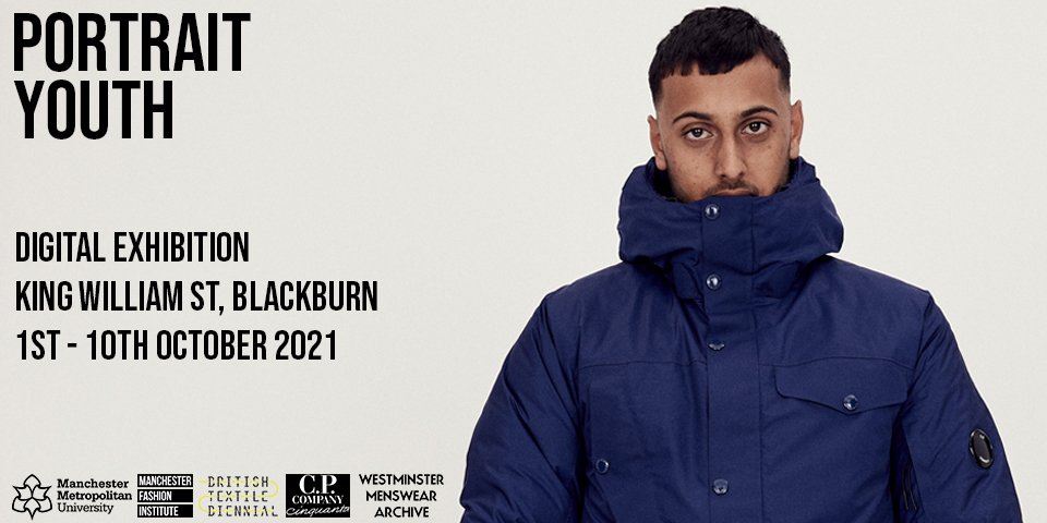 We are excited to be exhibiting our latest Portrait Youth collaboration with @CPCompanyUK  <a href="/mensweararchive/">Westminster Menswear Archive</a> and local residents of Blackburn and Darwen, as part of the @TextileBiennial Photographed by <a href="/neilbedford/">📸Neil Bedford📸</a> #portraityouth