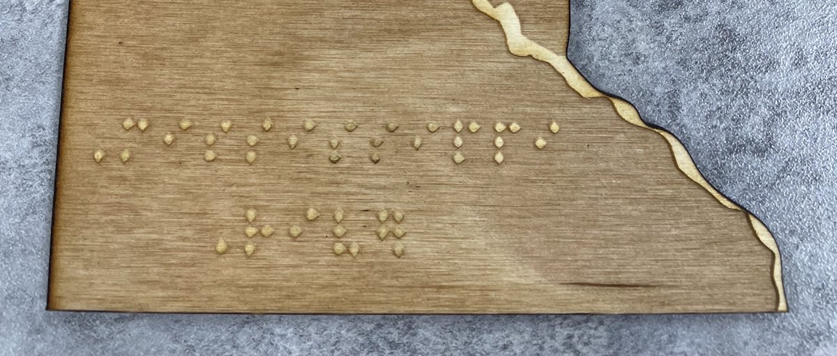 Laser cut and engraved maps of MN rivers with braille lettering for visually impaired students. <a href="/valleymiddle/">Valley Middle School of STEM</a> <a href="/ISD196schools/">DISTRICT 196-ʀᴏsᴇᴍᴏᴜɴᴛ-ᴀᴘᴘʟᴇ ᴠᴀʟʟᴇʏ-ᴇᴀɢᴀɴ sᴄʜᴏᴏʟs</a> <a href="/EpilogLaser/">Epilog Laser</a> #makered #fablab
