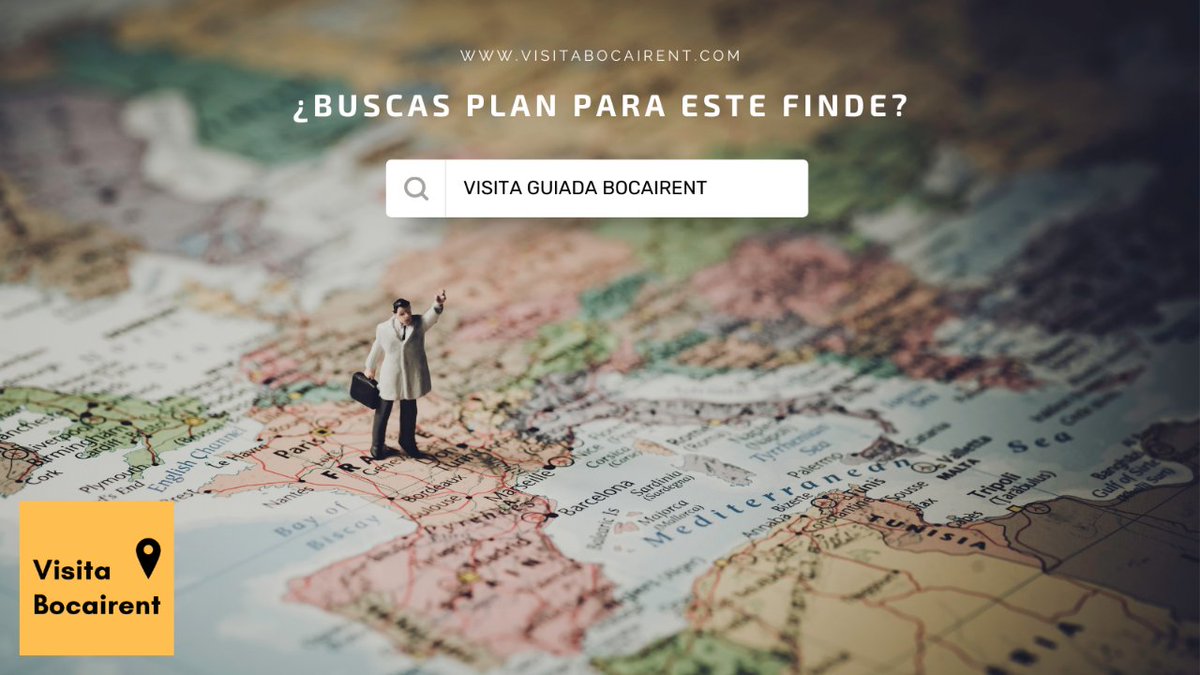 ¿Buscas plan para este finde? 🤔Te propongo que me acompañes en una visita guiada muy especial en la que te mostraré todos los encantos de mi pueblo: Bocairent! 💛

📆 Sábado 2 y domingo 3 de octubre
📌 Plaza del Ayuntamiento (11.00 h)
#bocairent #visitabocairent #valènciaturisme