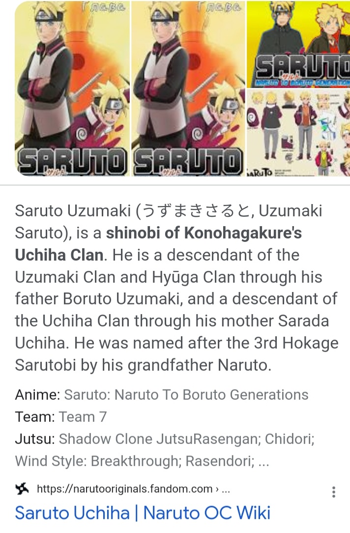 Boruto Uzumaki, Wiki Naruto