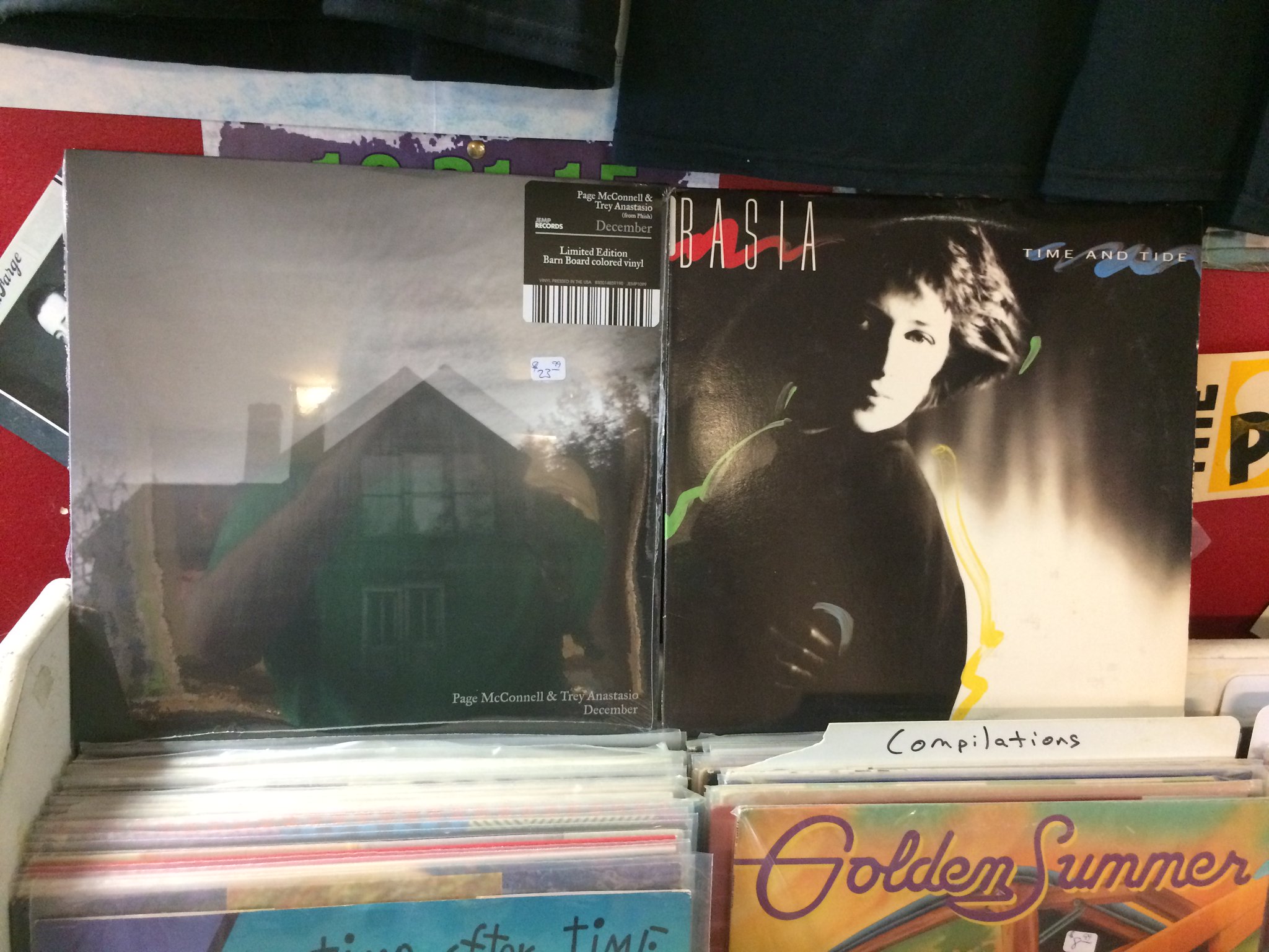 Happy Birthday to Trey Anastasio (Phish) & Basia 