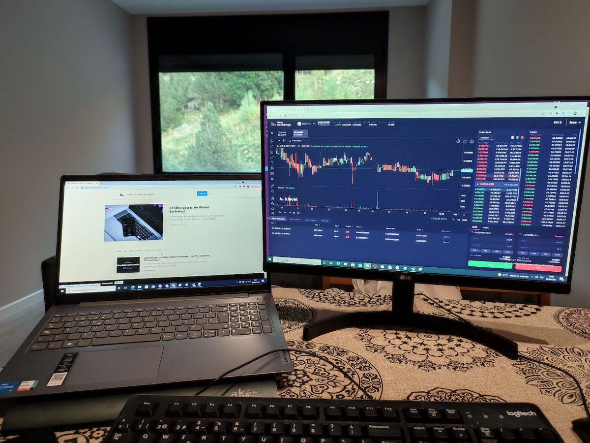 Hoy hemos lanzado la versión web del exchange que puedes probar en klever.io

Y tambien hemos lanzado la casa del ecosistema de #Klever en klever.finance

Be #Klever ~ #klv $klv