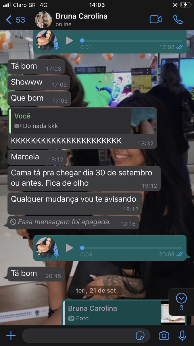 eu_dudinhaaaaa's tweet photo. Algumas conversas aleatórias com a mulher do pai da minha filha pra vocês verem o tamanho da importância que a mulher tem na responsabilidade afetiva do pai, Bruna nunca viu a Sophia pessoalmente por morarem em outro país, mas ela faz questão d está ali todos os dias perguntando+ https://t.co/tFYtWm72vt