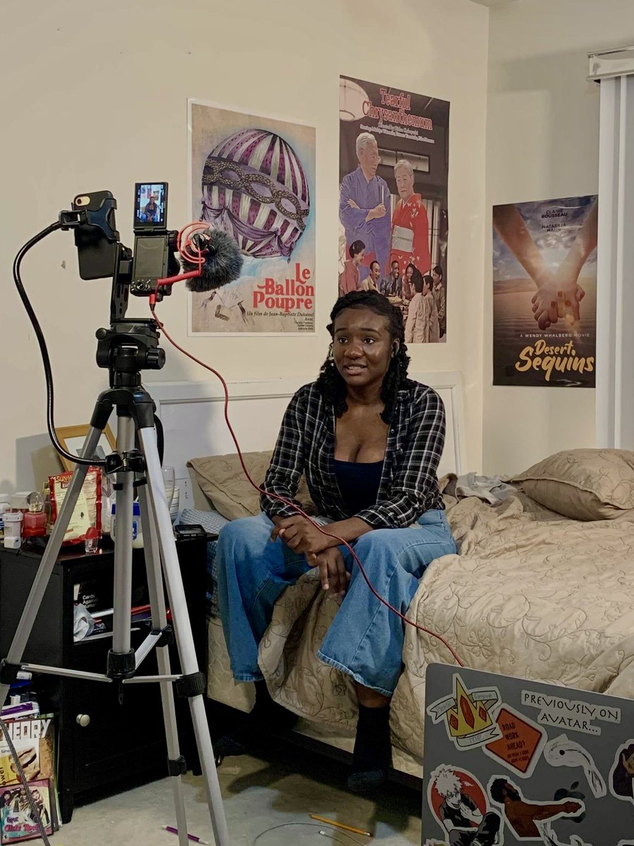 sideway's tweet photo. With just one angle and remote shooting, production design is even more important. From Noah’s sketches, Amy’s fictional film posters, and art from Noah and Martin’s favorite (fake) video game, Blood on the Streets III, their walls give us insight to who they are. #HartleySideway https://t.co/mEEE0MmI8a