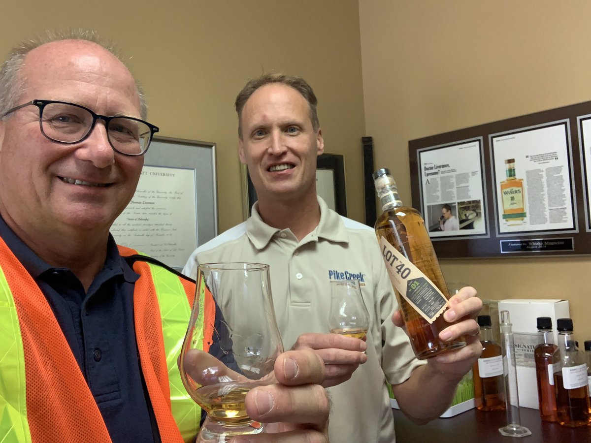 32 1/2 years in the books - time to retire! Going out in style, sharing a drink with one of the best in the world, <a href="/CDNWhiskyDoc/">Don Livermore - Uisgephile (whisky lover)</a>! Thanks Dr. Don!