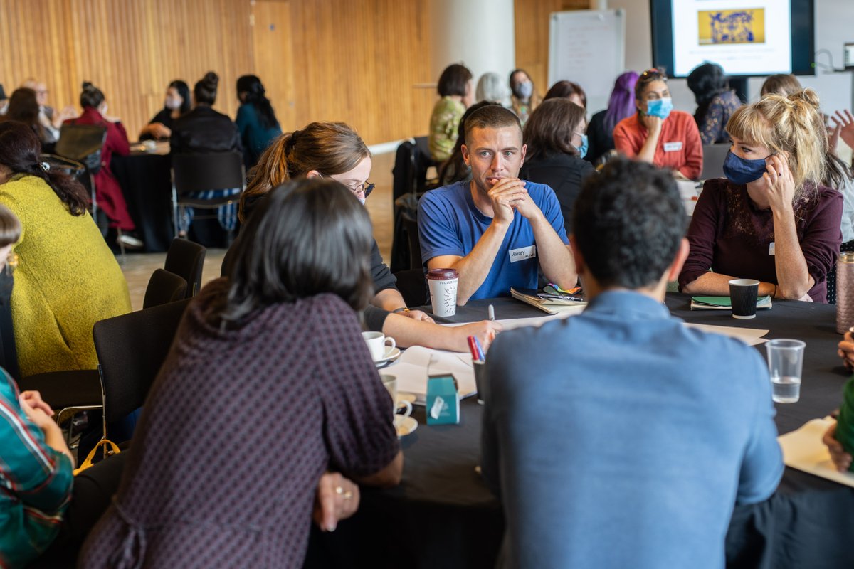 artshealthhub's tweet photo. We're still giddy from yesterday's arts &amp; health collaboration event at @southbankcentre. Huge thank you to @Eve_Loren_ for facilitating, artist Lynn Lu &amp; psychiatrist @ParianteLab for speaking on their collaborative relationship. &amp; all the participants! 🥰https://t.co/wmmyVCoHpy https://t.co/QNAfTU6ukS